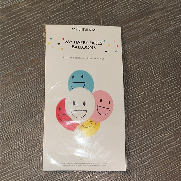 My Little Day Happy Faces Balloons - Picture 2 of 3